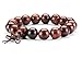 Produktbild 12mm Sandelholz Perlen Armband tibetische Meditation buddhistischen Gebet Mala elastisches Armband