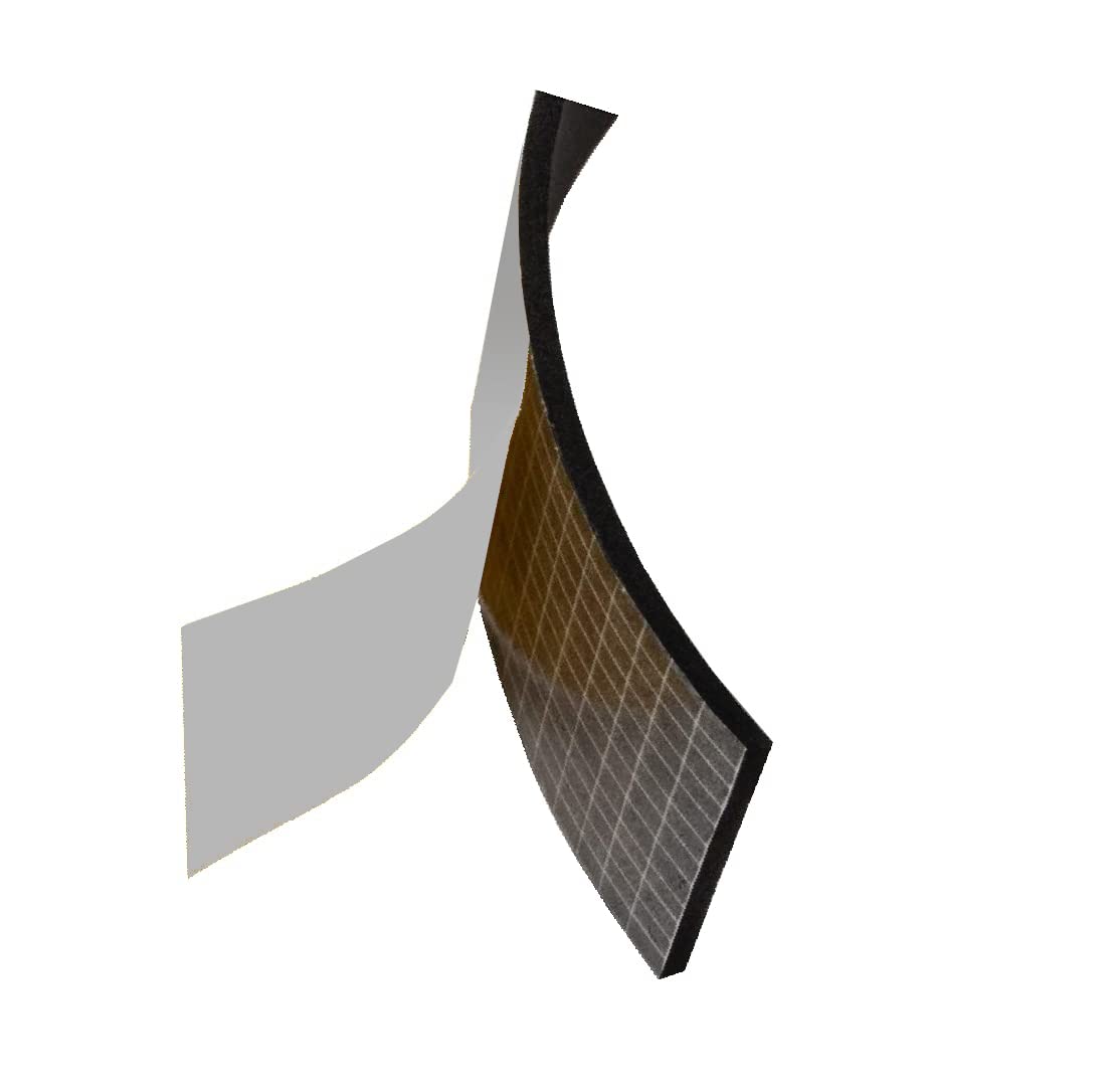 Cinta de sellado EPDM Premium, 3 mm de grosor, autoadhesiva, 10 m por rollo de caucho celular (60 mm x 10 m)