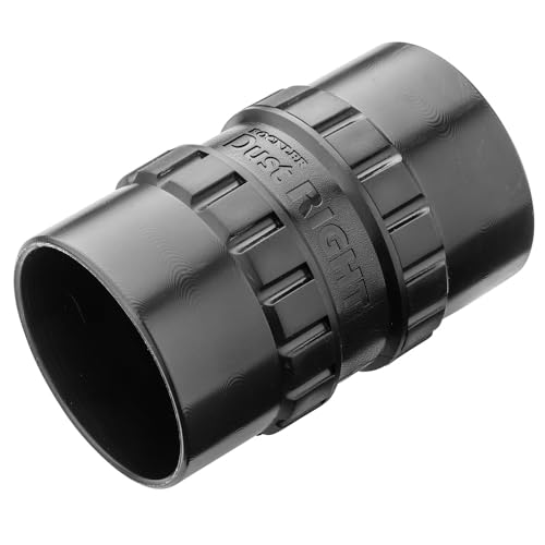 Dust Right Hose Splice - Durable ABS Plastic Fittings