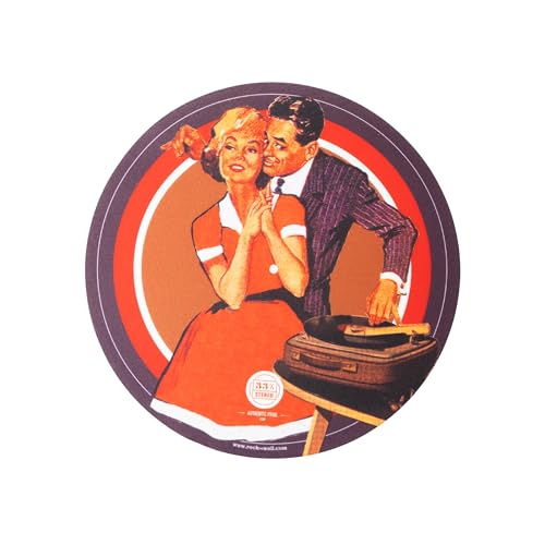 Rock on Wall Felt for Platinum Vinyl, Vintage