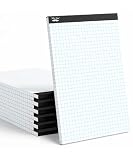 Mr. Pen- Graph Paper, 12 Pack, 55 Sheets/Pack, 8.5"x11", 4x4 (4 Squares Per Inch), Math Graph Paper Pad, Computation Pads Bulk
