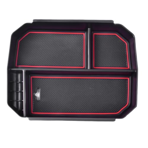 Boite de Rangement Console Centrale Premium Toyota Highlander 2016-2019 Design Intégré ABS - 3
