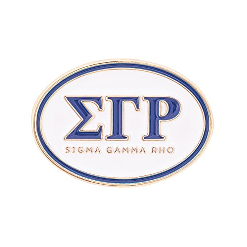 Image of Desert Cactus Sigma Gamma Rho Sorority Lapel Pin SGRho Made of Metal for Formal Wear, Bag and Hat Jewelry, and Tie Tack (Lapel Pin - Design E)