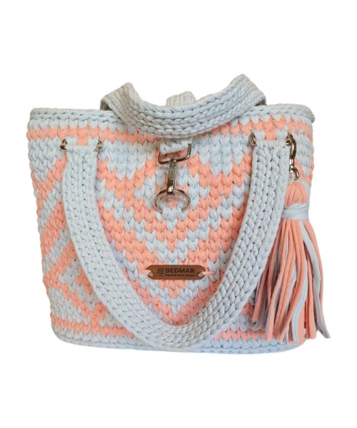BEDMAR handmade bags 100% hand crocheted handbag,shoulderbag for women,girls