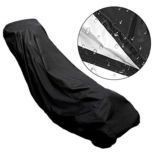 YYWJ - Funda para cortacésped (poliéster, impermeable, resistente al polvo, para exteriores/interiores, protección UV con cuerda y bolsa de...
