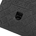VELATEMOR Curb Ramp Industrial PVC 2,200lbs Weight Capacity for Car Truck Motorcycle, Driveway Sidewalk Loading Dock Black 9.84 X 10.63 X 4.33in