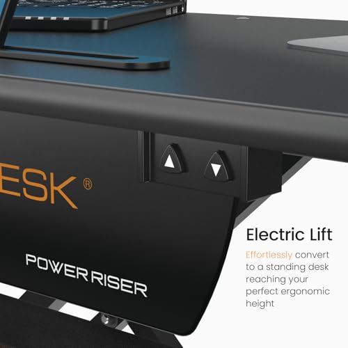 Versadesk VDPR Power Riser 32 Inch Electric Standing Desk Converter, Sit To Stand Up Height Adjustable Desk Riser thumb #3