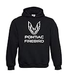  Textilhandel Hering Kapuzenpullover - Pontiac Firebird (Schwarz, 3XL)
