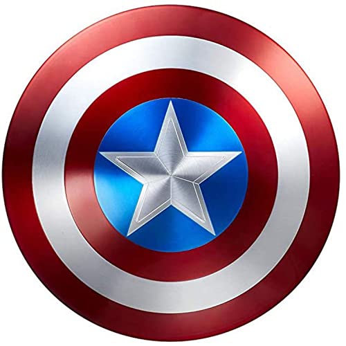 Escudo Capitan America Metal 1: 1 Adulto Apoyos de Película Niños Hierro Forjado CapitáN AméRica...