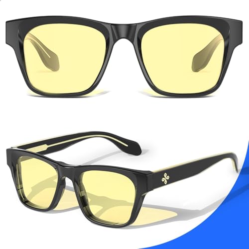 Image of VISOONE Gamer Glasses Professional Blue Light Filter with Anti-Fatigue and Anti-Glare Stylish for Men and Women BONA