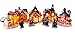 Produktbild zeitzone Weihnachtsstadt Weihnachtsdorf mit Beleuchtung 9-TLG. Mehrfarbig