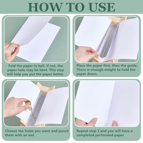 Olvídate de perforaciones torcidas al encuadernar libros 3