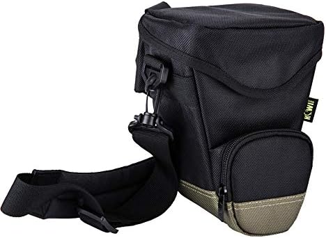 Water-Resistance Padded Shockproof Camera Bag Protection for Nikon D7500 D7200 D5600 D5500 D5300 DSLR SLR Mirrorless Cameras Lens Flash Battery Sling Starp Bags Case
