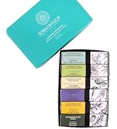 Écrin de Fleur - Coffret magnifique de 6 savons à froid artisanaux français (amande & calendula, ...