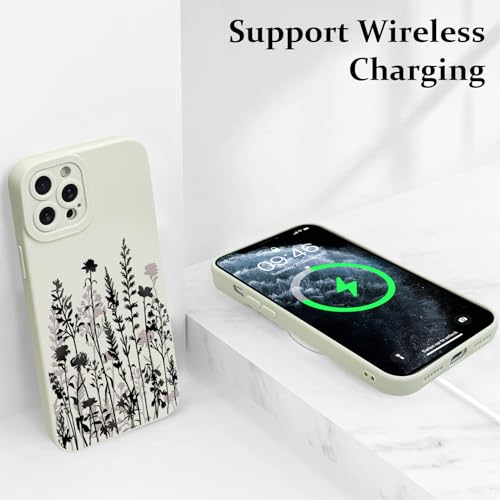 Coque iPhone 11 Pro Max anti-rayures protège objectif photo fleur