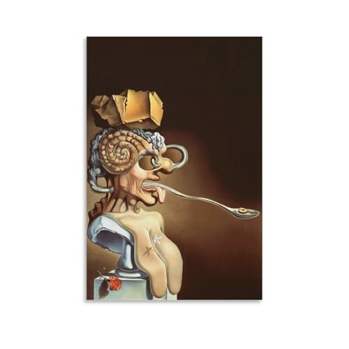 Toile Salvador Dalí 40x60cm pour décoration d'intérieur moderne murale