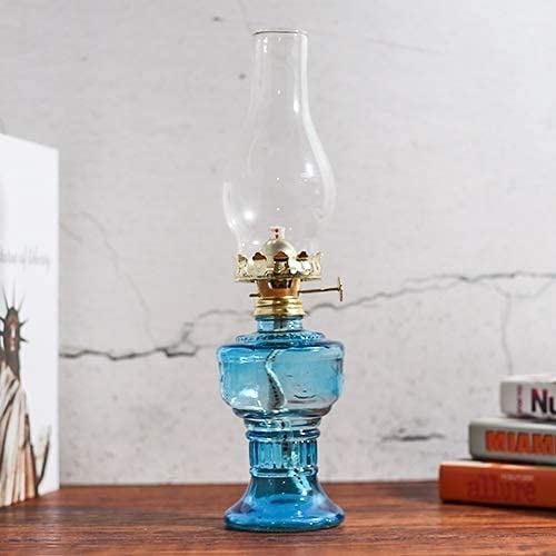 ガラスオイルランプ レトロ