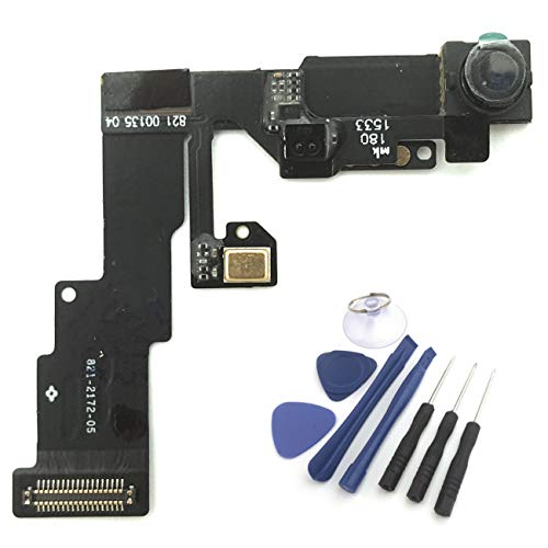 Câble flex de caméra frontale pour apple iPhone 6 avec capteur de lumière, capteur de proximité micro mettez Cover