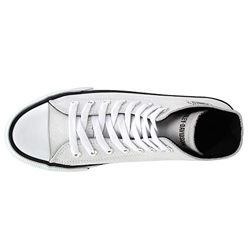 Harley-Davidson Footwear Men's Baxter Motorcycle Sneaker, White, 12 M US by HARLEY-DAVIDSON - Image 7