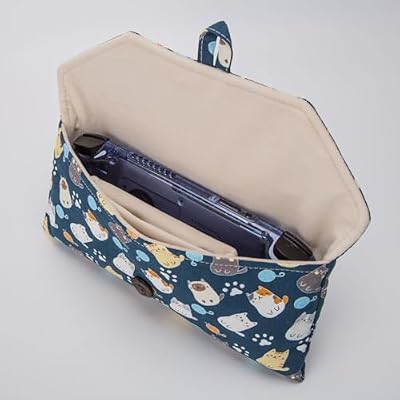 Petforu Cotton Storage Bag Handcraft Carrying Case for RG556 /RG557 Handheld Game Console