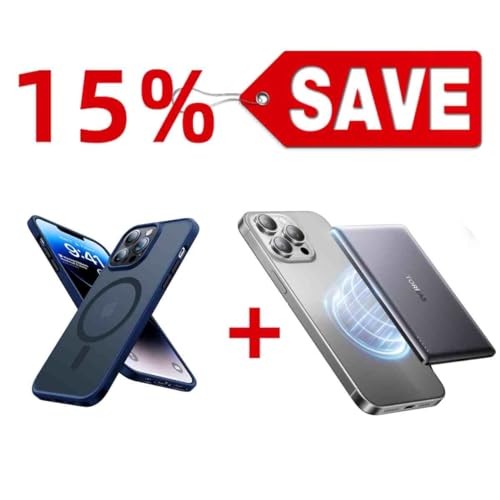 TORRAS 5,000mAh MiniMag Power Bank — Buy Together to Save 15%