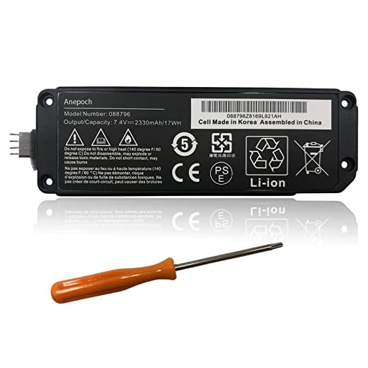Anepoch 088796/088789 / 088772 Battery Replacement for Bose Soundlink Mini 2, Soundlink Mini II Bluetooth Speaker 7.4V 2330mAh 17Wh (Need Soldering)