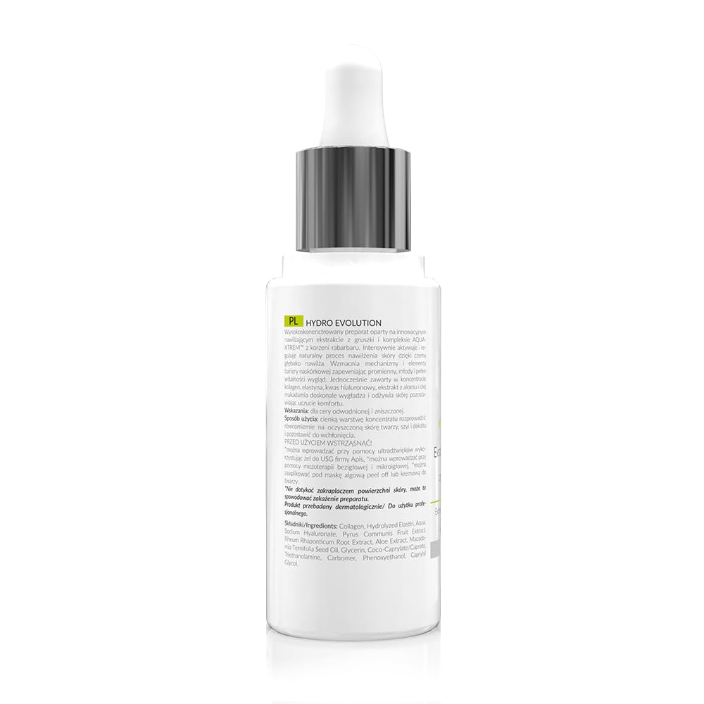 Apis HYDRO EVOLUTION Concentrato con pera, collagene e acido ialuronico - 30 ml - Rassodante, idratante, elasticizzante, per tutti i tipi di pelle