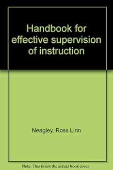 Hardcover Handbook for effective supervision of instruction Book