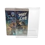Custom Box Protectors for 4K Ultra HD or Blu-Ray STEELBOOK Movie Cases Protective Sleeves (10pk)