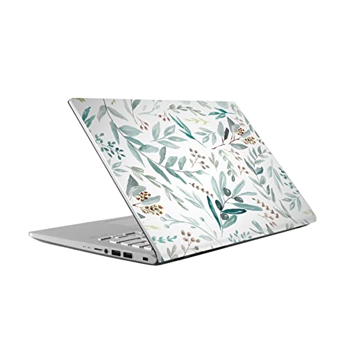 Couverture autocollante eucalyptus en vinyle premium pour Vivobook 14