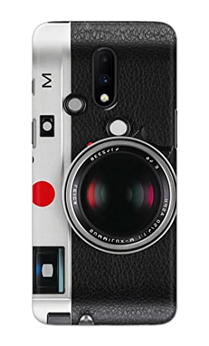 Image of Printed Hard Back Cover Case for OnePlus 6T | OnePlus 7 Back Cover (Vintage Camera) -702