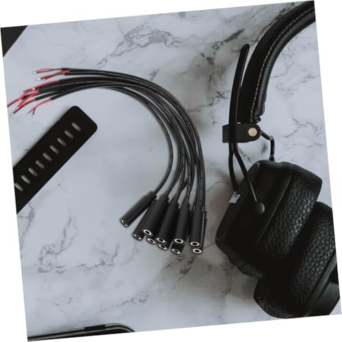 Cable mono de 3.5 mm hembra a cable desnudo con extremos listos para empalme 3