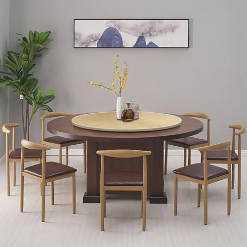 �ؐ� ��]�f�B�i�[�v���[�g 50 60 70 80 90 100 Cm �_�C�j���O�e�[�u���p �~�` ��]�� ��]�� ��� ��]�T�[�r���O�g���C �H�ו������L���₷�� ���ؗ����p �^�[���e�[�u�� 360°�蓮��] ��]�v���[�g �É� ����~��