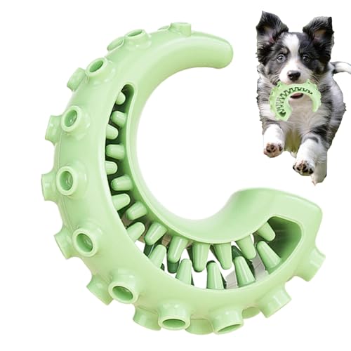 Hundespielzeug zum Zahnen | Tintenfisch Tentakel Zähne Kauspielzeug – befüllbares Lebensmitteldesign, Zahnreinigungszubehör für Indoor-Spiel, Kistentraining