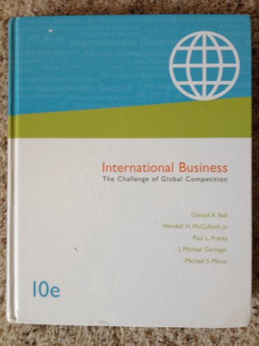International Business With World Map, Student Cd and Cesim