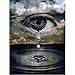 DIY 5D Diamond Painting Kit for Adults kids, Larmes Ciel 90x180cm Full Drill Crystal Rhinestone Embroidery Cross Stitch by Number Kits Diamond Art Craft Mosaic Pictures Canvas Home Decoration Gift