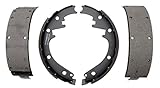ACDelco 17227B Professional Bonded Front Drum Brake Shoe Set