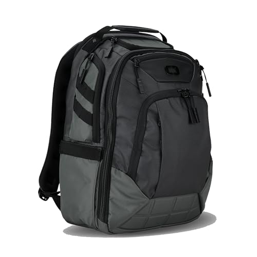 OGIO Renegade DNA | Premium Business Travel Backpack | Impact Proof Laptop (Up To 16") Compartment | Upto 30L with Crush Proof Pocket | 720D Polyester Tear Resistant Fabric | 180° Clamshell Opening