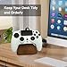 ZHUOYING Solid Wood Controller Holder Gaming Controller Stand for Desk Controller Organizer Fits Xbox,Ps4,Ps5,Best Gift for Son,Husband,Boyfriend