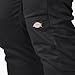 Dickies Skinny Fit Double Knee Work Pants. Black, 36 32