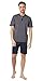 Produktbild Tom Tailor Underwear Herren Shorty, 2-Knopfv. Zweiteiliger Schlafanzug, Blau (Blue-Dark-horizontal Stripe 632), Medium (Herstellergröße:50/M)
