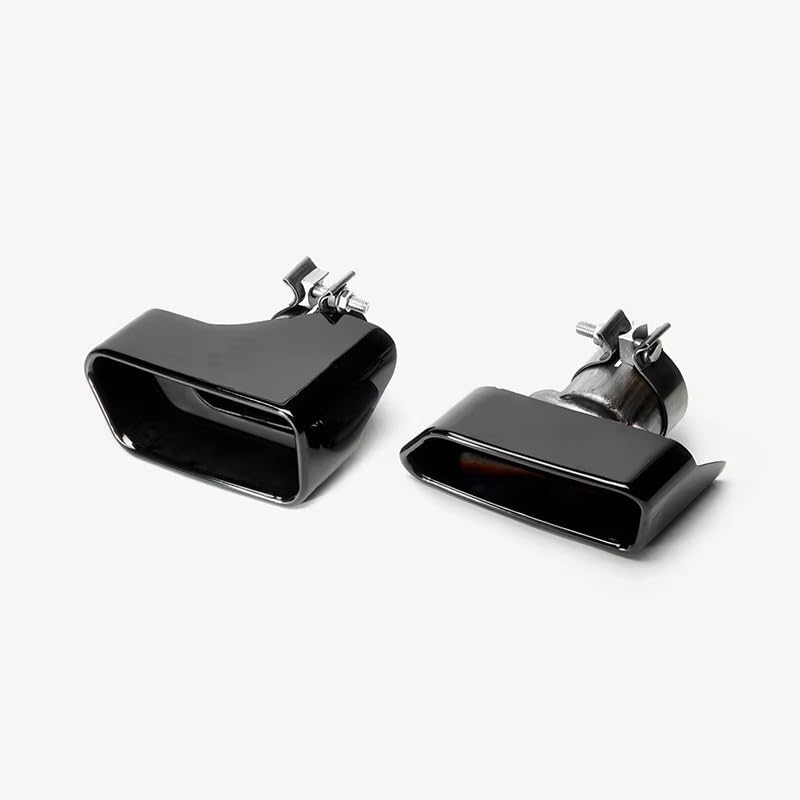 Embouts d'échappement BMW F10 F18 535 GT550 double silencieux acier inoxydable noir