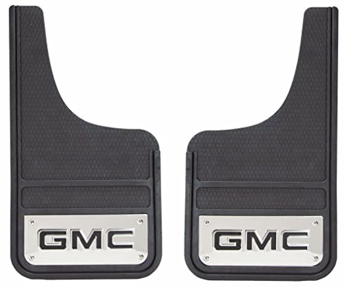 Plasticolor Gmc Heavy Duty Front 12 X 23 Mud Guards, 12" x 23" Front Mud Guards by Plasticolor (001841R01) by Plasticolor - Used condition - US$73.68