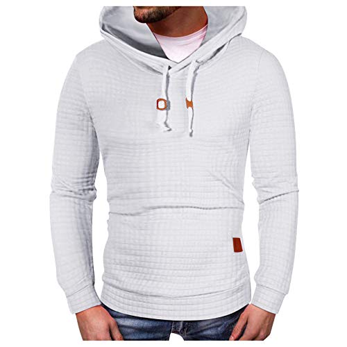 Sweat à capuche gaufré pour homme idéal pour vos weekends décontractés