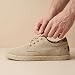 Imagen de GLAMORA Zapatillas Lona Hombre con Cordones Alpargatas Canvas Zapato Plano Ligero Transpirable Suela Goma Efecto Esparto Casual Verano Flexible Comodo bg-43