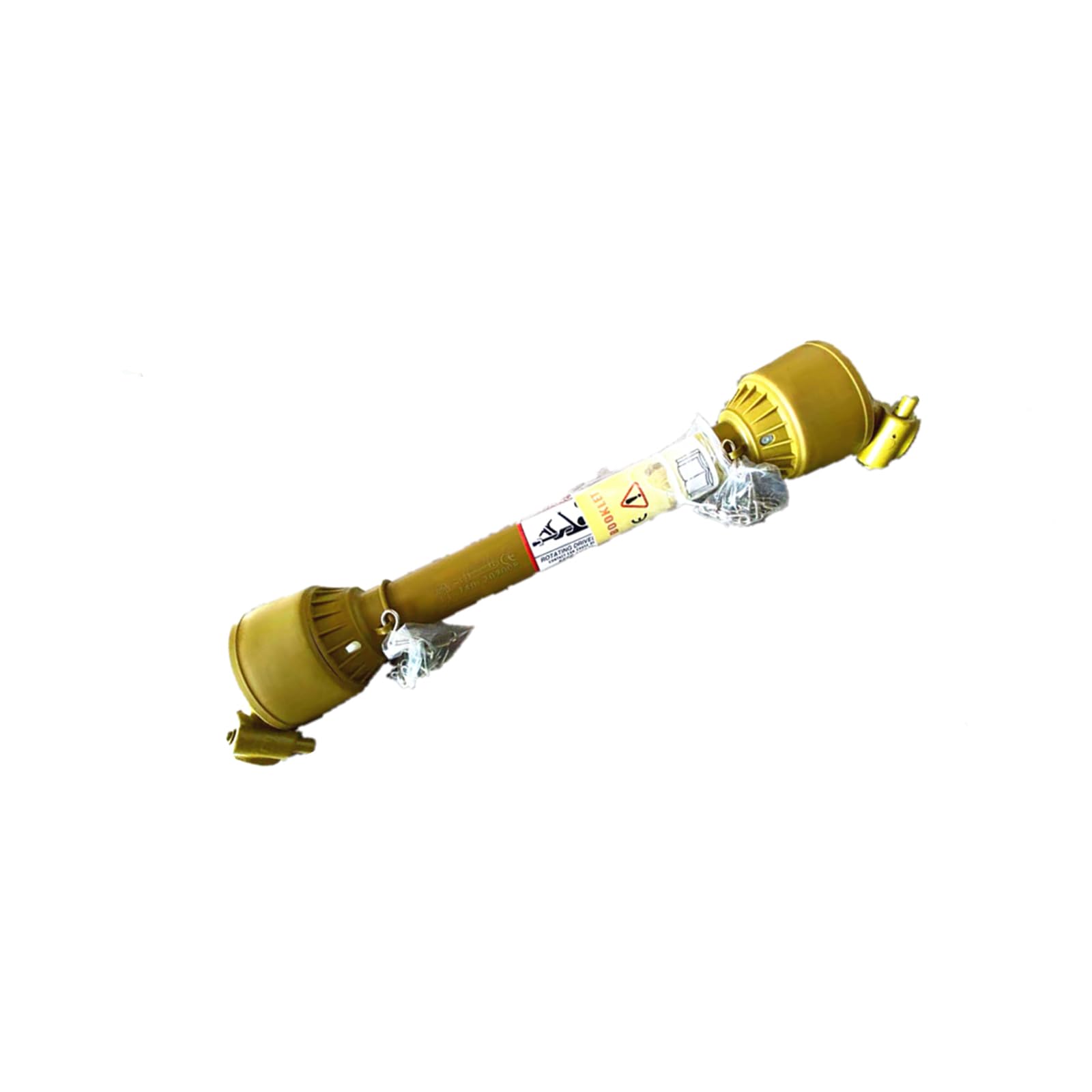 Zapfwelle Gelenkwelle, 740-950mm 210 Nm Kardanwelle Gelenkwelle mit Schutz PTO-Shaft Antriebswelle,1 3/8" - 6 Zähne,TYP A (55-75 cm)