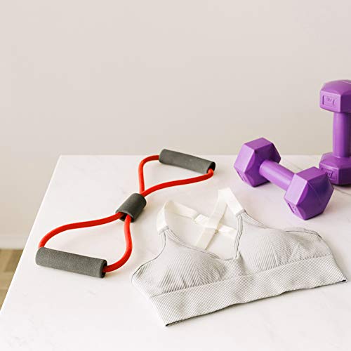 Conjunto de exercícios abdominais Besportble com barra de joelho com rolo de roda AB e manoplas de e