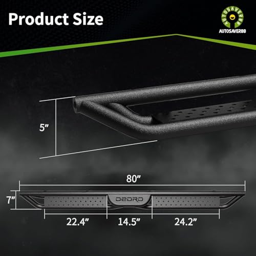 Estribos laterales compatibles con Tacoma Double Cab 2024-2026 miniatura 2
