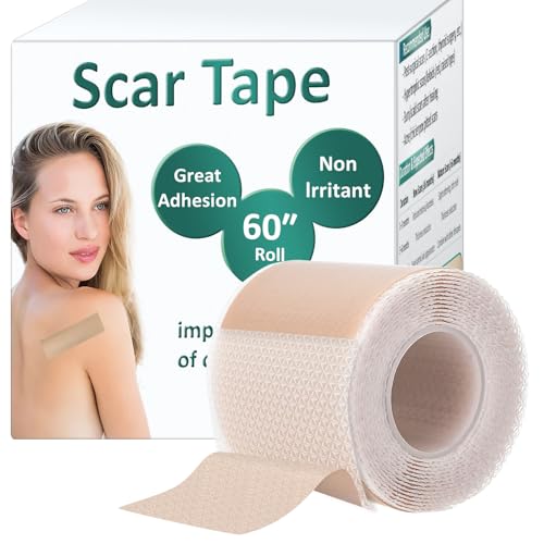 VICHYIE Emblema de silicone para ciclismo, boa aderência, ecológico para a pele, reutilizável, adesivos de ciclismo para cicatrizes de cirurgia, cesárea, queimaduras, acne (4 x 150 cm)