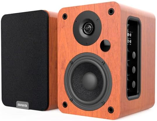 Aiwa Altavoces Activos ASP-A 200 (Potencia 2 X 25W RMS, HDMI-ARC,...